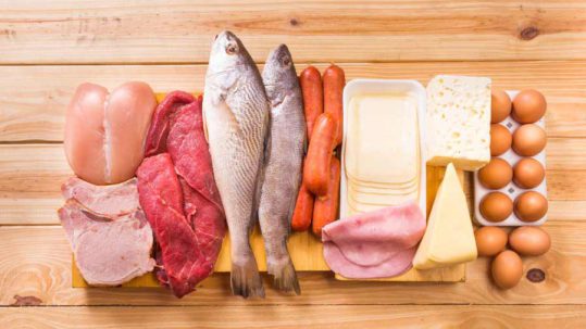 le diete iperproteiche prevedono un eccessivo consumo di pesce, carne, uova, latticini